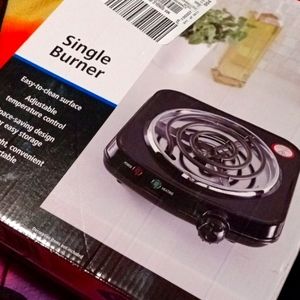 Brand new single burner